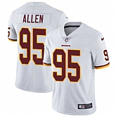Nike Washington Redskins #95 Jonathan Allen White NFL Vapor Untouchable Limited Jersey,baseball caps,new era cap wholesale,wholesale hats